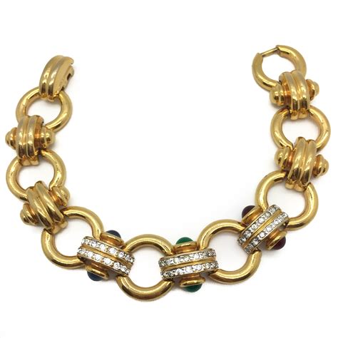 givenchy oval bracelet 1979